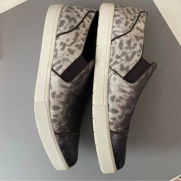 Vince Rare Lizard Leather Slip-On Loafer Size 8 - Picture 5 of 6